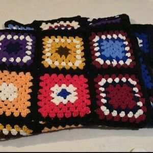 Colorful Crochet Blanket